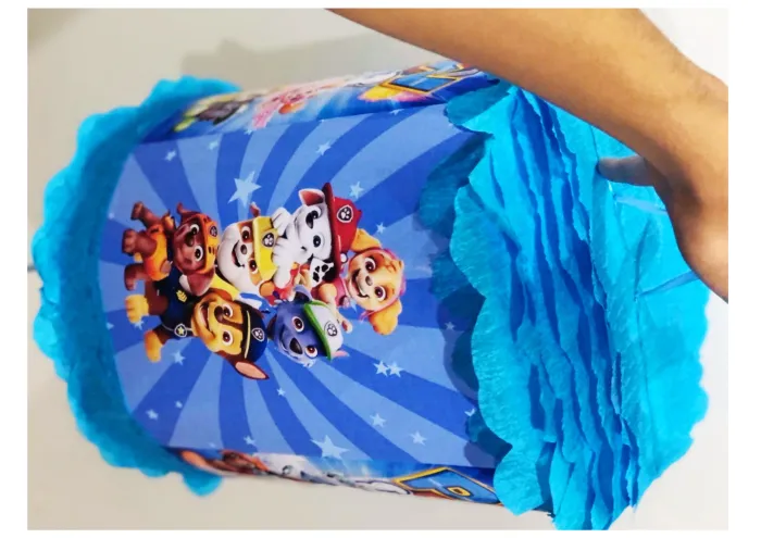 Piñata Cilíndrica Paw Patrol 2