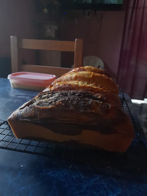 Budin con nueces y almendras
