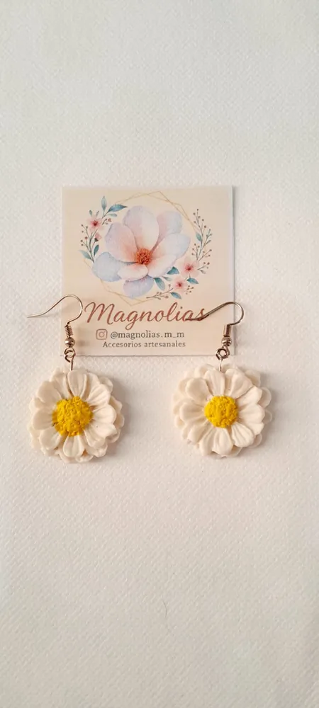 Aritos de porcelana fría 