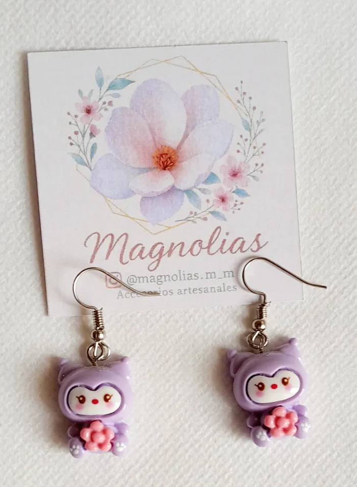 Aritos Kuromi violeta 