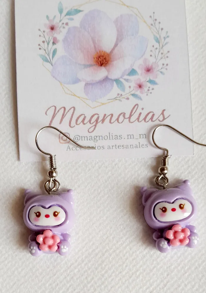 Aritos Kuromi violeta  2