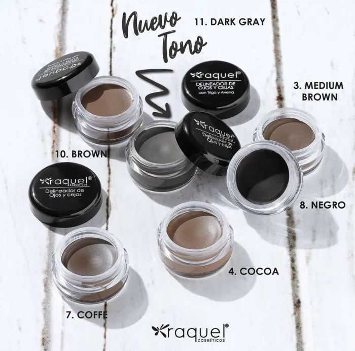 Delineador de ojos y cejas Raquel