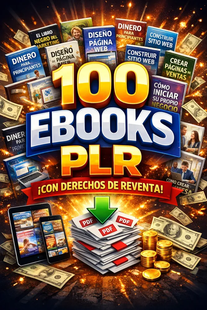 100 Libros electrónicos PDF con PLR