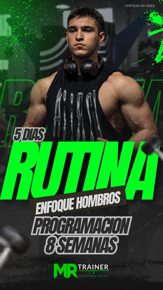 PROGRAMA ENTRENAMIENTO ENFOQUE HOMBROS 5 DIAS