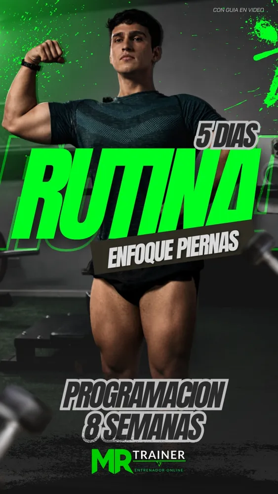 PROGRAMA ENTRENAMIENTO ENFOQUE PIERNAS 5 DIAS