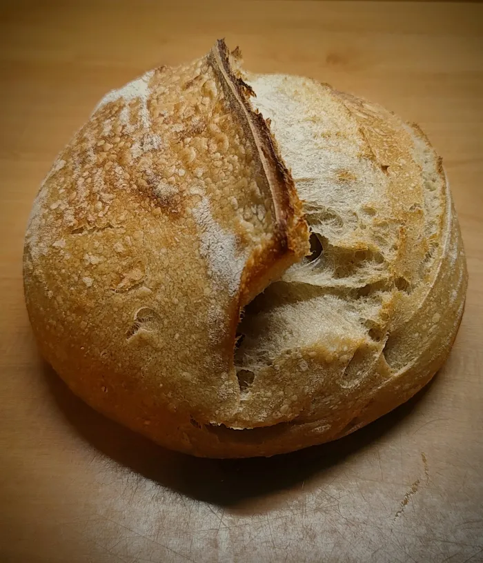 Pan blanco masa madre