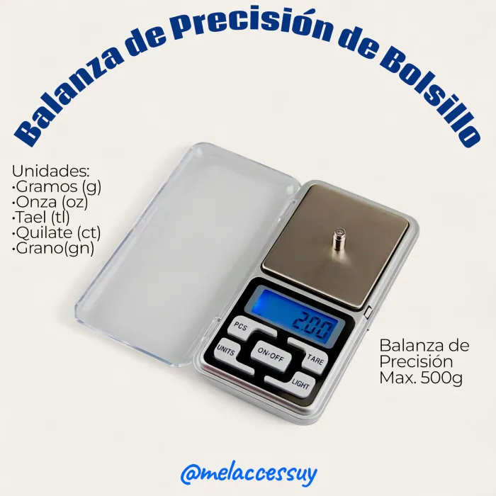 Balanza de precisión de bolsillo