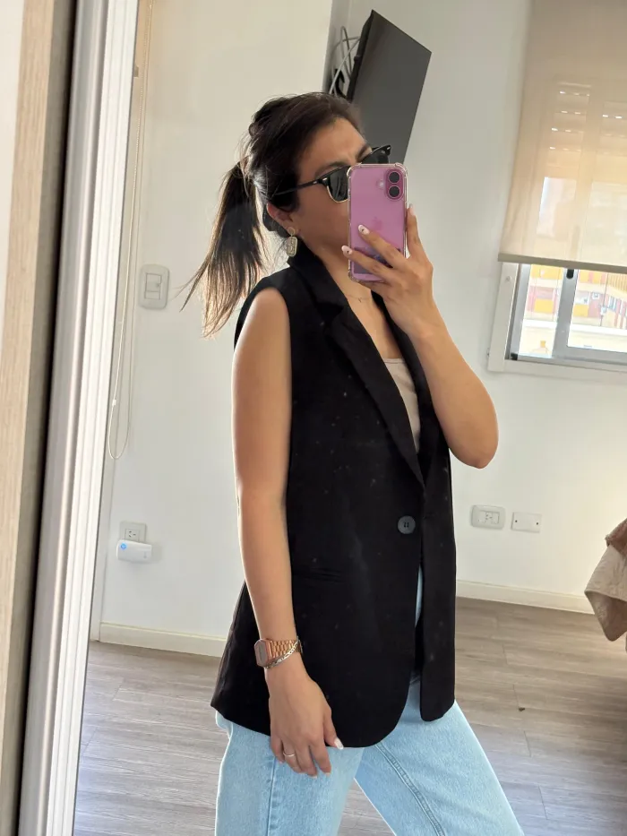 Chaleco sastreto Largo  2