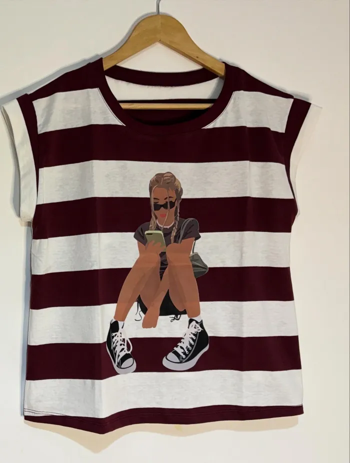 Remera Bambi Estampada 