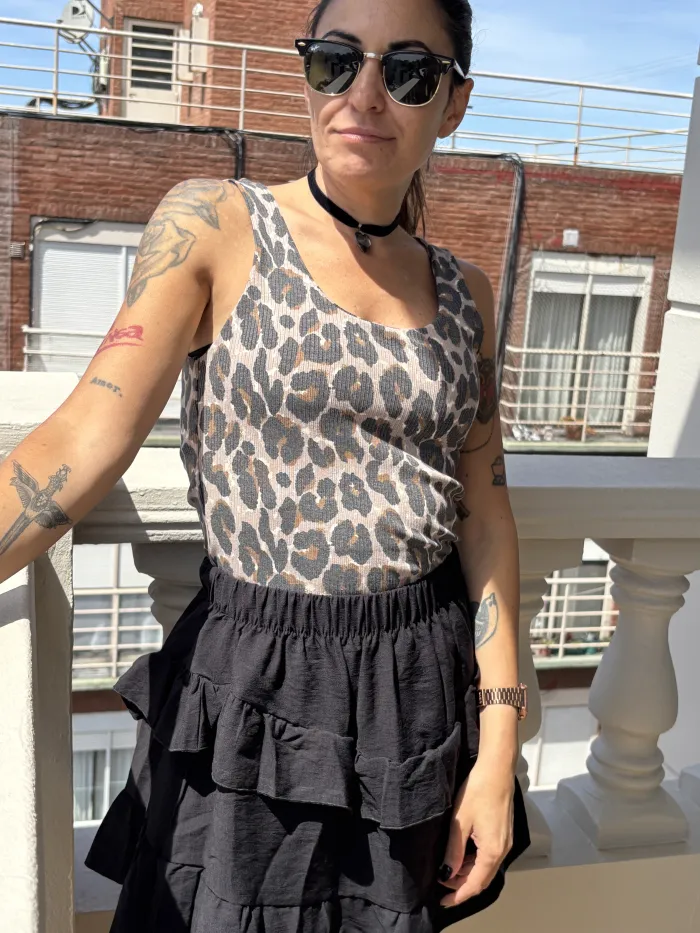 Musculosa Morley Elastizada