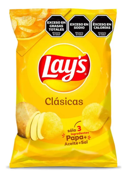 PAPAS LAYS CLASICAS X 85 G