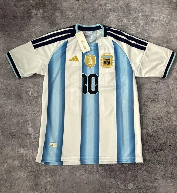 CAMISETA AFA MUNDIAL TITULAR BÁSICA 🤍