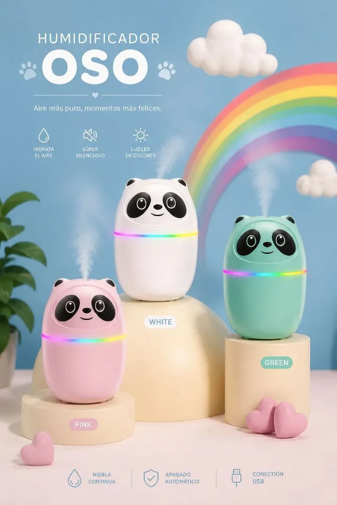 Humidificador Oso Panda 2