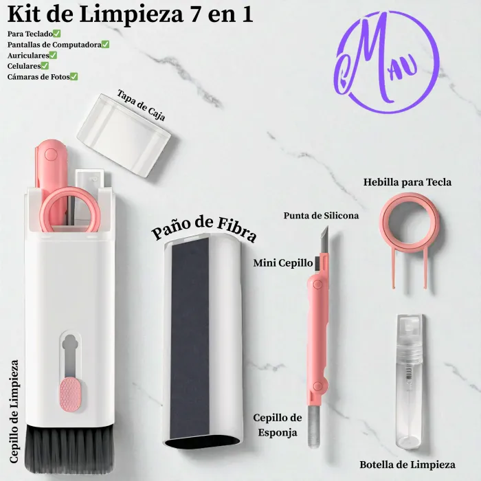 Kit de limpieza 7 en 1