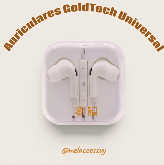 Auriculares inalámbricos GoldTech ✨