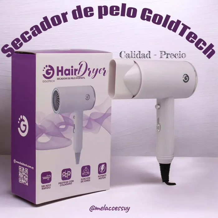 Secador de Pelo Goldtech