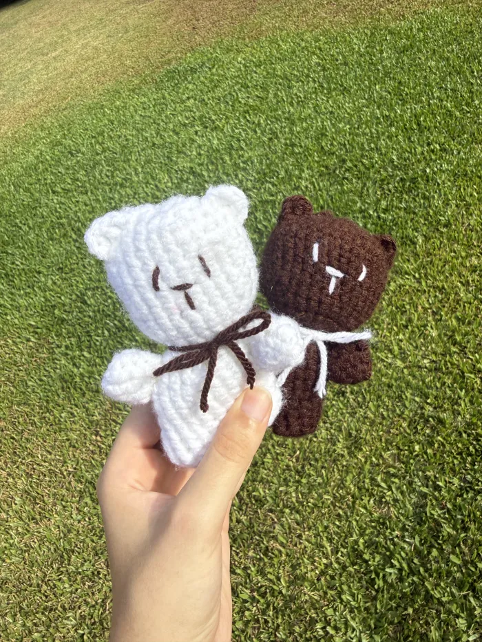 dos ositos con moño