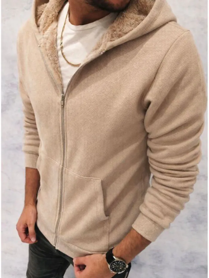 campera chenille con piel XL