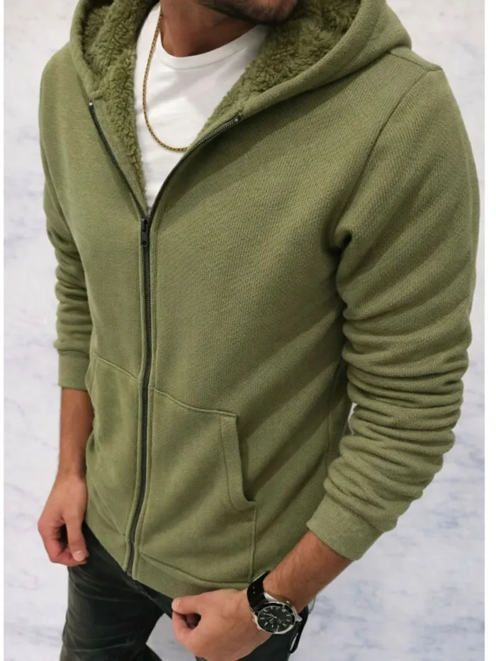 campera chenille con piel XXL