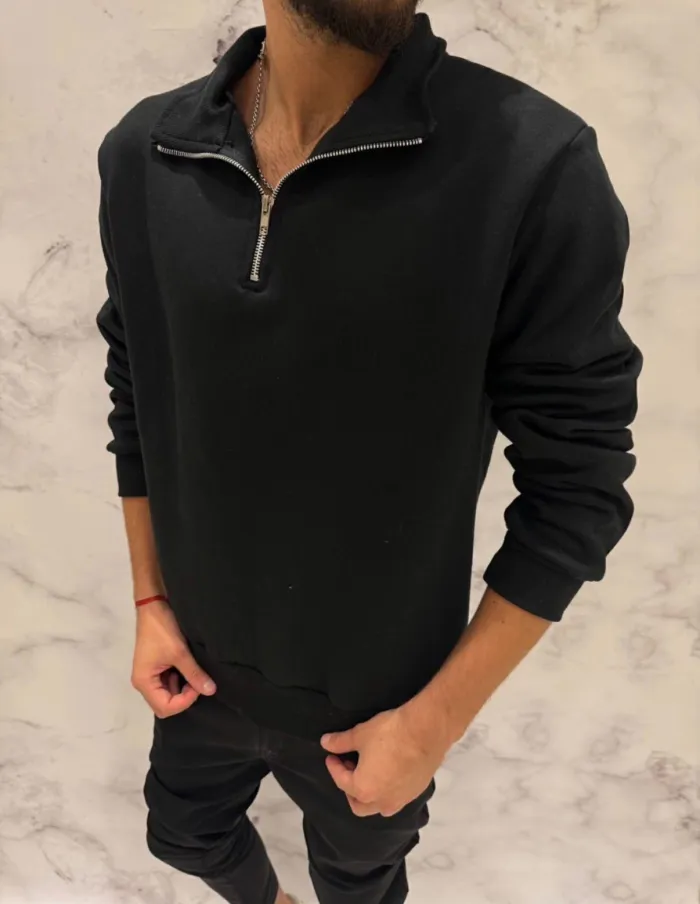 buzo medio cierre de friza XL 2