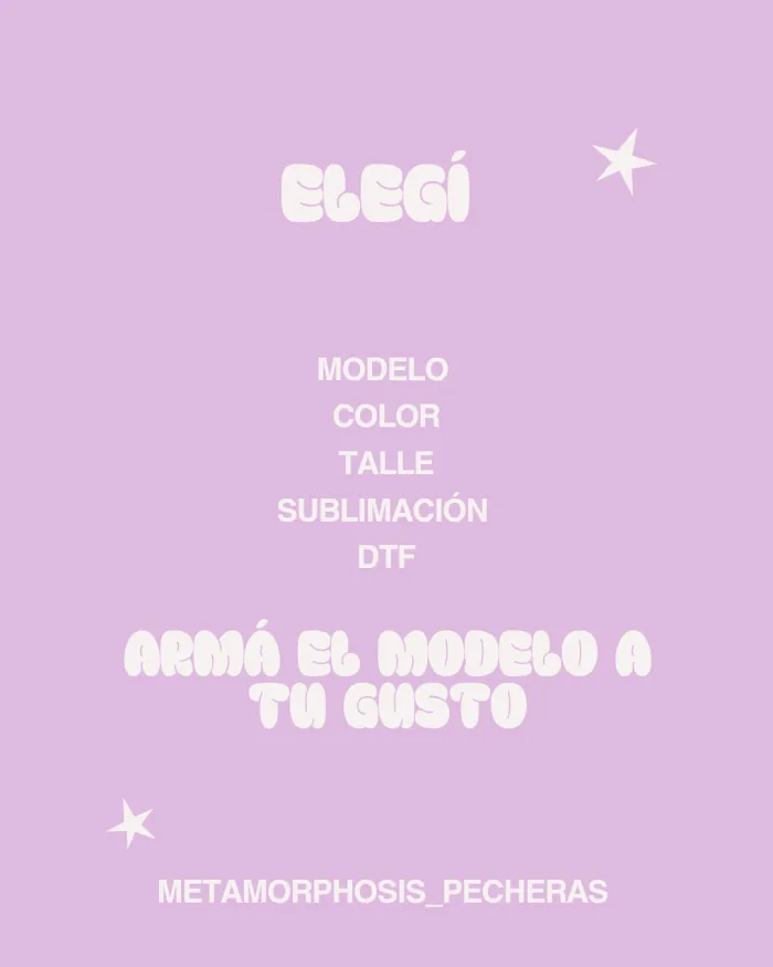 Pechera personalizada  2