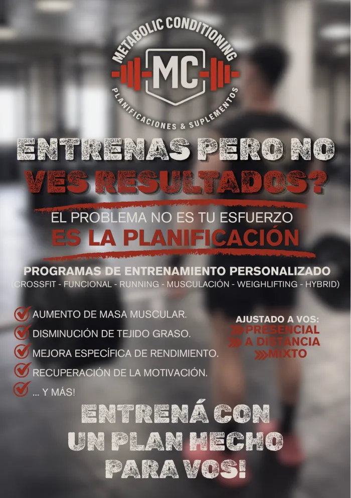 Entrenamiento personalizado 1:1 