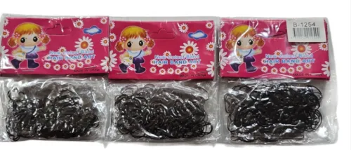 Gomitas para cabello en ( Negro)