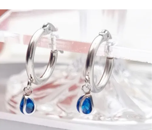 Aro Gota Azul 