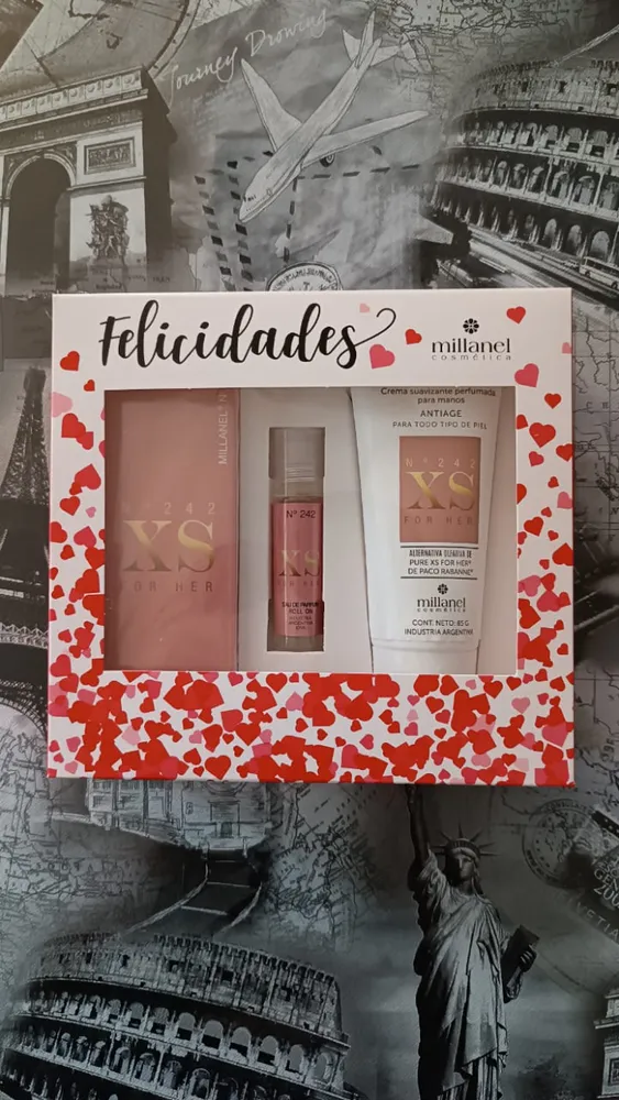 Box Pure Xs (crema, roll on y perfume 30ml)