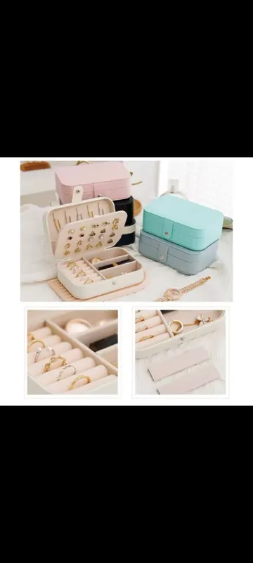 Joyero organizador rectangular 