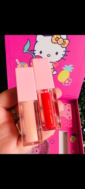 Set de maquillaje Kitty fucsia  2