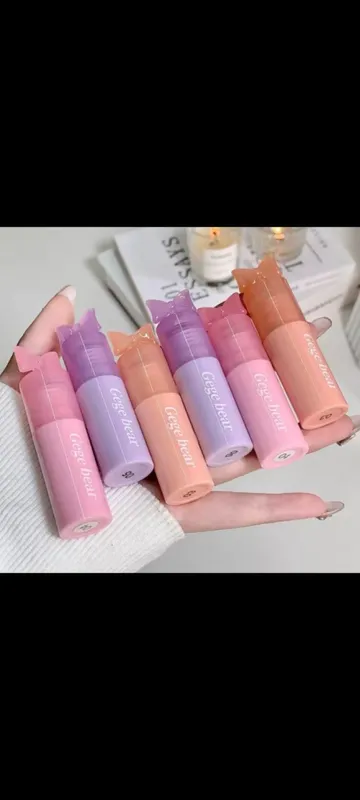 Lip gloss con color Gege bear