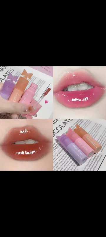 Lip gloss con color Gege bear 2