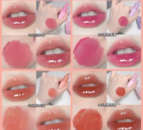 Lip gloss con color Gege bear 3