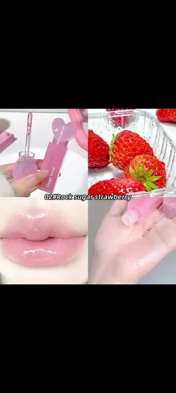 Labial cremoso con aroma frutal🍓🍑❤️ 1