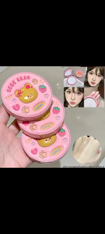 Polvo compacto traslúcido Gege bear 1