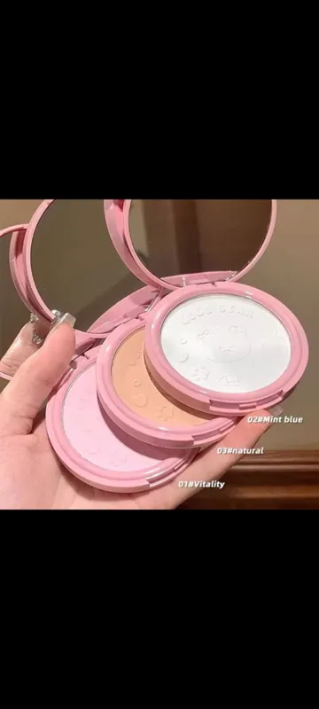 Polvo compacto traslúcido Gege bear 2