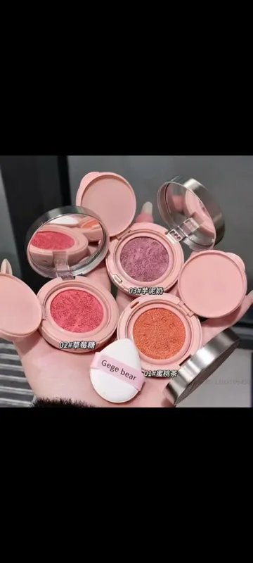 Rubor en crema air cushion Gege bear 2