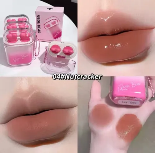 Labial airpods Gege bear👄 4