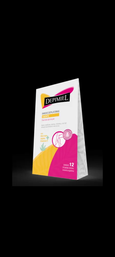 Banda depilatorias corporal