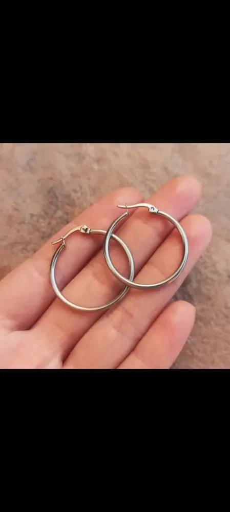 Argollas de 3 cm Acero Quirúrgico