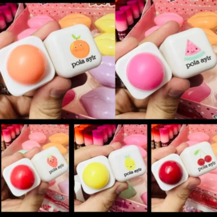 Bálsamo labial frutal cubo pola 2