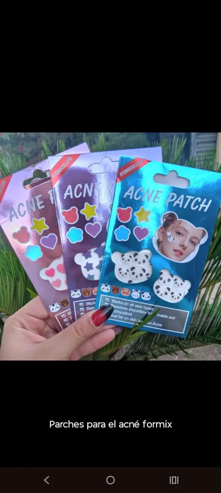 Parches para el acné