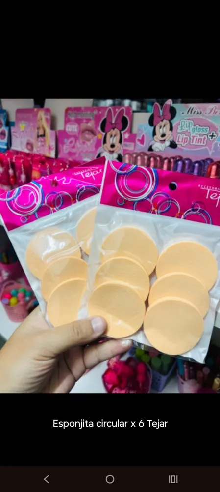Esponjita circular x 6 Tejar