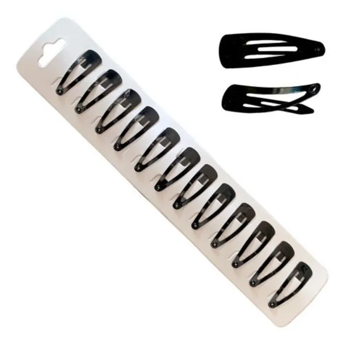 Hebillas clip por par tamaño mediano  