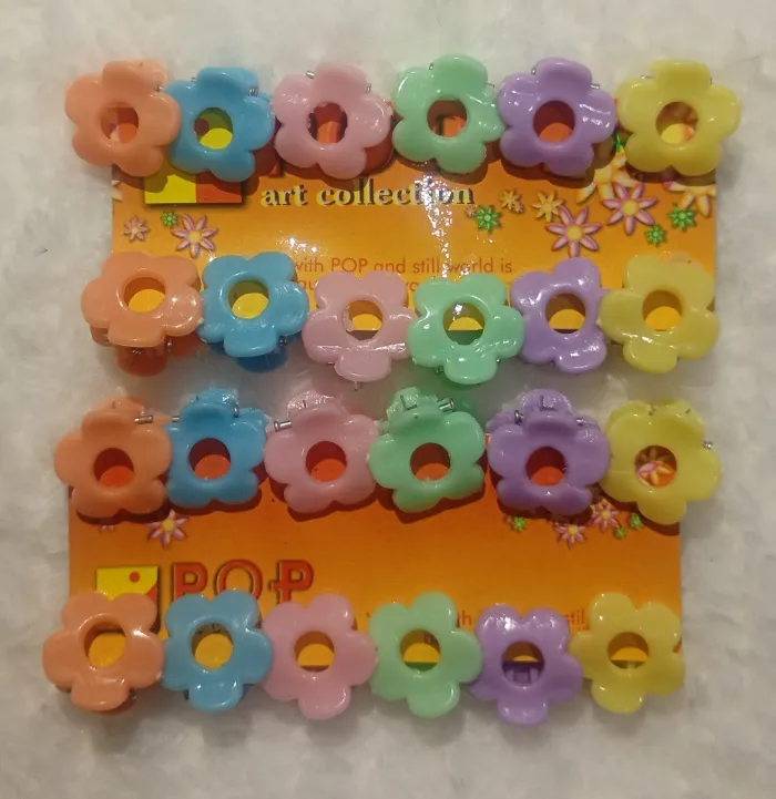 Set de 12 brochecitos para el pelo 