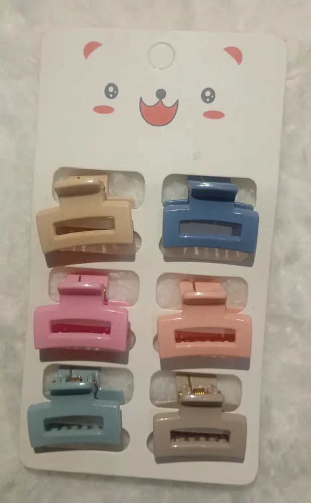 Set de 6 Brochecitos para el pelo