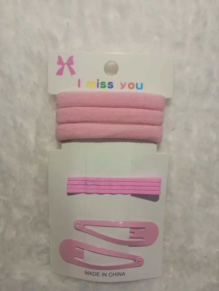 Set de hebillas más colitas 