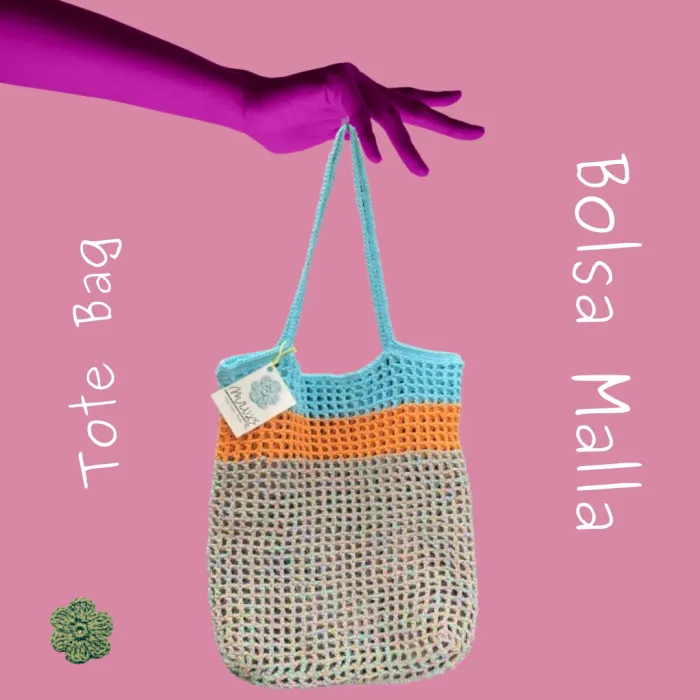 Bolso Malla Crochet