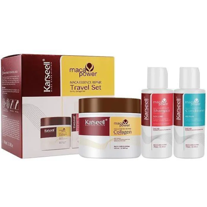 Kit Mascara Capilar Karseell Maca Essence Repair T